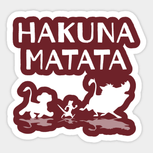 Hakuna Matata Sticker